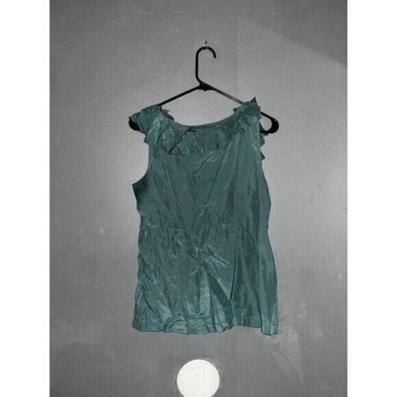 Ann Taylor Ruffle Top Sleeveless - Picture 4 of 5